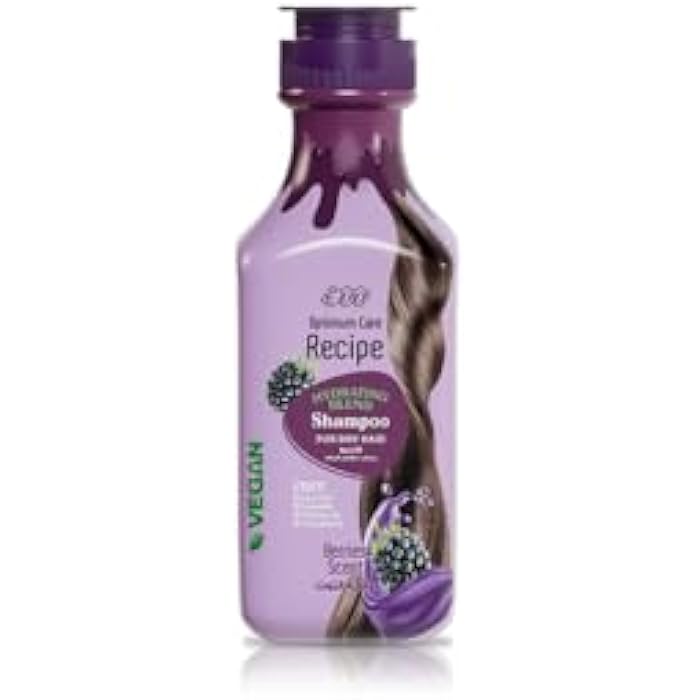 Eva Optimum Care Recipe Hydrating Blend Shampoo Berries Scent 350 Ml - Image 1